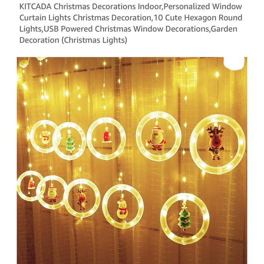 Indoor Round Christmas Light Set