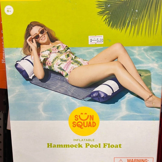 Inflatable Hammock Pool Float