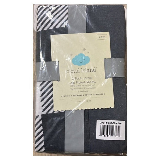 Crib Fitted Sheet 2pk